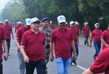 बीएसपी में सतर्कता जागरूकता सप्ताह के तहत वॉकाथॉन, निदेशक प्रभारी चित्त रंजन महापात्र ने दिखाई हरी झंडी...