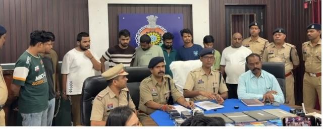 ठाणे में किराए के फ्लैट से चल रहा था ऑनलाइन सट्टे का नेटवर्क, 10 आरोपी गिरफ्तार...